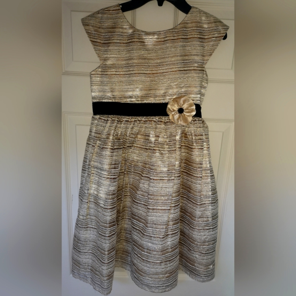 Jona Michelle Golden dress